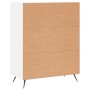 Weißes Sideboard aus Holzwerkstoff, 69,5 x 34 x 90 cm von vidaXL, Sideboards - Ref: Foro24-827884, Preis: 81,37 €, Rabatt: %