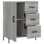 Sonoma gray engineered wood sideboard 69.5x34x90 cm by vidaXL, Sideboards - Ref: Foro24-827922, Price: 100,88 €, Discount: %