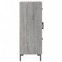 Aparador de madera de ingeniería gris Sonoma 69,5x34x90 cm de vidaXL, Aparadores - Ref: Foro24-827922, Precio: 102,05 €