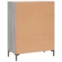 Sonoma gray engineered wood sideboard 69.5x34x90 cm by vidaXL, Sideboards - Ref: Foro24-827922, Price: 100,88 €, Discount: %