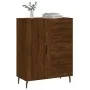 Oak brown engineered wood sideboard 69.5x34x90 cm by vidaXL, Sideboards - Ref: Foro24-827939, Price: 97,51 €, Discount: %