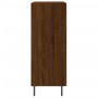 Oak brown engineered wood sideboard 69.5x34x90 cm by vidaXL, Sideboards - Ref: Foro24-827939, Price: 98,65 €, Discount: %