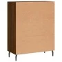 Oak brown engineered wood sideboard 69.5x34x90 cm by vidaXL, Sideboards - Ref: Foro24-827939, Price: 97,51 €, Discount: %