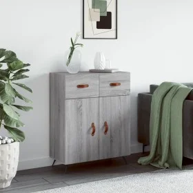 Sonoma Sideboard aus grauem Holzwerkstoff 69,5x34x90 cm von vidaXL, Sideboards - Ref: Foro24-827954, Preis: 85,60 €, Rabatt: %