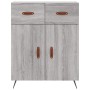 Engineered wood sideboard in Sonoma grey, 69.5x34x90 cm by vidaXL, Sideboards - Ref: Foro24-827954, Price: 86,64 €, Discount: %