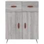 Engineered wood sideboard in Sonoma grey, 69.5x34x90 cm by vidaXL, Sideboards - Ref: Foro24-827954, Price: 85,60 €, Discount: %