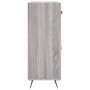 Engineered wood sideboard in Sonoma grey, 69.5x34x90 cm by vidaXL, Sideboards - Ref: Foro24-827954, Price: 86,64 €, Discount: %