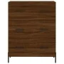 Sideboard aus eichenbraunem Holzwerkstoff, 69,5 x 34 x 90 cm von vidaXL, Sideboards - Ref: Foro24-827867, Preis: 109,19 €, Ra...