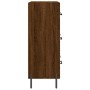 Aparador de madera de ingeniería marrón roble 69,5x34x90 cm de vidaXL, Aparadores - Ref: Foro24-827867, Precio: 111,03 €, Des...