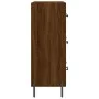 Sideboard aus eichenbraunem Holzwerkstoff, 69,5 x 34 x 90 cm von vidaXL, Sideboards - Ref: Foro24-827867, Preis: 109,19 €, Ra...