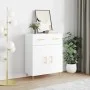 Weißes Sideboard aus Holzwerkstoff, 69,5 x 34 x 90 cm von vidaXL, Sideboards - Ref: Foro24-827964, Preis: 99,83 €, Rabatt: %
