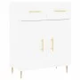 Weißes Sideboard aus Holzwerkstoff, 69,5 x 34 x 90 cm von vidaXL, Sideboards - Ref: Foro24-827964, Preis: 99,83 €, Rabatt: %