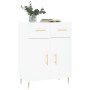 Weißes Sideboard aus Holzwerkstoff, 69,5 x 34 x 90 cm von vidaXL, Sideboards - Ref: Foro24-827964, Preis: 105,60 €, Rabatt: %
