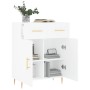 Weißes Sideboard aus Holzwerkstoff, 69,5 x 34 x 90 cm von vidaXL, Sideboards - Ref: Foro24-827964, Preis: 105,60 €, Rabatt: %