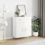 Hochglanzweißes Sperrholz-Sideboard 69,5 x 34 x 90 cm von vidaXL, Sideboards - Ref: Foro24-827958, Preis: 90,80 €, Rabatt: %