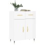 Hochglanzweißes Sperrholz-Sideboard 69,5 x 34 x 90 cm von vidaXL, Sideboards - Ref: Foro24-827958, Preis: 91,94 €, Rabatt: %