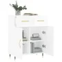 Hochglanzweißes Sperrholz-Sideboard 69,5 x 34 x 90 cm von vidaXL, Sideboards - Ref: Foro24-827958, Preis: 90,80 €, Rabatt: %