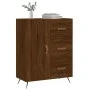 Engineered wood brown oak sideboard 69.5x34x90 cm by vidaXL, Sideboards - Ref: Foro24-827891, Price: 68,67 €, Discount: %