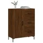Sideboard aus brauner Eiche 69,5x34x90 cm von vidaXL, Sideboards - Ref: Foro24-827923, Preis: 99,27 €, Rabatt: %