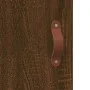 Aparador de madera de ingeniería marrón roble 69,5x34x90 cm de vidaXL, Aparadores - Ref: Foro24-827891, Precio: 68,67 €, Desc...