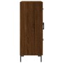 Engineered wood brown oak sideboard 69.5x34x90 cm by vidaXL, Sideboards - Ref: Foro24-827923, Price: 99,18 €, Discount: %