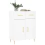 Glossy white plywood sideboard 69.5x34x90 cm by vidaXL, Sideboards - Ref: Foro24-827966, Price: 90,27 €, Discount: %