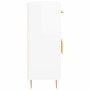Aparador de madera contrachapada blanco brillante 69,5x34x90 cm de vidaXL, Aparadores - Ref: Foro24-827966, Precio: 91,32 €, ...