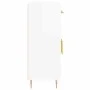 Glossy white plywood sideboard 69.5x34x90 cm by vidaXL, Sideboards - Ref: Foro24-827966, Price: 90,27 €, Discount: %