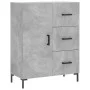 Concrete gray engineered wood sideboard 69.5x34x90 cm by vidaXL, Sideboards - Ref: Foro24-827920, Price: 95,06 €, Discount: %