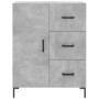 Betongraues Sideboard aus Holzwerkstoff, 69,5 x 34 x 90 cm von vidaXL, Sideboards - Ref: Foro24-827920, Preis: 96,21 €, Rabat...