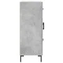Concrete gray engineered wood sideboard 69.5x34x90 cm by vidaXL, Sideboards - Ref: Foro24-827920, Price: 95,06 €, Discount: %