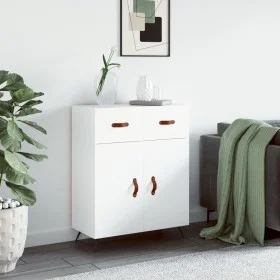 Weißes Sideboard aus Holzwerkstoff, 69,5 x 34 x 90 cm von vidaXL, Sideboards - Ref: Foro24-827948, Preis: 85,51 €, Rabatt: %