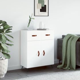 Weißes Sideboard aus Holzwerkstoff, 69,5 x 34 x 90 cm von vidaXL, Sideboards - Ref: Foro24-827948, Preis: 86,54 €, Rabatt: %