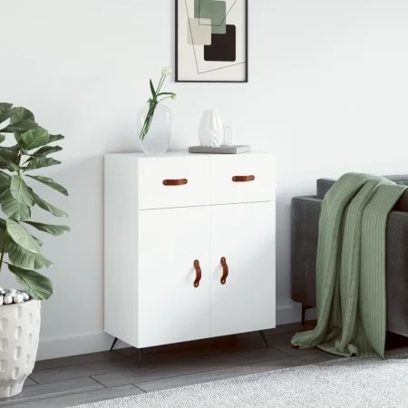 Weißes Sideboard aus Holzwerkstoff, 69,5 x 34 x 90 cm von vidaXL, Sideboards - Ref: Foro24-827948, Preis: 85,51 €, Rabatt: %