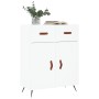 White engineered wood sideboard 69.5x34x90 cm by vidaXL, Sideboards - Ref: Foro24-827948, Price: 86,54 €, Discount: %