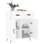 Weißes Sideboard aus Holzwerkstoff, 69,5 x 34 x 90 cm von vidaXL, Sideboards - Ref: Foro24-827948, Preis: 85,51 €, Rabatt: %