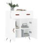 Weißes Sideboard aus Holzwerkstoff, 69,5 x 34 x 90 cm von vidaXL, Sideboards - Ref: Foro24-827948, Preis: 86,54 €, Rabatt: %
