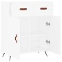 White engineered wood sideboard 69.5x34x90 cm by vidaXL, Sideboards - Ref: Foro24-827948, Price: 86,54 €, Discount: %
