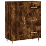 Sideboard aus geräuchertem Eichenholzwerkstoff, 69,5 x 34 x 90 cm von vidaXL, Sideboards - Ref: Foro24-827897, Preis: 75,69 €...