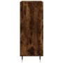 Sideboard aus geräuchertem Eichenholzwerkstoff, 69,5 x 34 x 90 cm von vidaXL, Sideboards - Ref: Foro24-827897, Preis: 75,69 €...