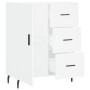 Aparador de madera de ingeniería blanco 69,5x34x90 cm de vidaXL, Aparadores - Ref: Foro24-827932, Precio: 98,57 €, Descuento: %