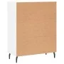 Weißes Sideboard aus Holzwerkstoff, 69,5 x 34 x 90 cm von vidaXL, Sideboards - Ref: Foro24-827932, Preis: 97,62 €, Rabatt: %
