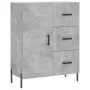 Engineered wood sideboard in concrete grey 69.5x34x90 cm by vidaXL, Sideboards - Ref: Foro24-827928, Price: 101,71 €, Discoun...