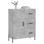 Engineered wood sideboard in concrete grey 69.5x34x90 cm by vidaXL, Sideboards - Ref: Foro24-827928, Price: 105,89 €, Discoun...