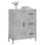 Engineered wood sideboard in concrete grey 69.5x34x90 cm by vidaXL, Sideboards - Ref: Foro24-827928, Price: 101,71 €, Discoun...
