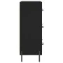 Aparador de madera de ingeniería negro 69,5x34x90 cm de vidaXL, Aparadores - Ref: Foro24-827861, Precio: 109,64 €, Descuento: %