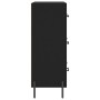 Aparador de madera de ingeniería negro 69,5x34x90 cm de vidaXL, Aparadores - Ref: Foro24-827861, Precio: 111,03 €, Descuento: %