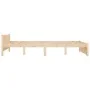 Estructura de cama madera maciza 120x200 cm de vidaXL, Camas y somieres - Ref: Foro24-815039, Precio: 112,95 €, Descuento: %