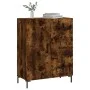 Smoked oak engineered wood sideboard 69.5x34x90 cm by vidaXL, Sideboards - Ref: Foro24-827921, Price: 70,22 €, Discount: %