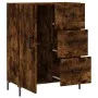 Sideboard aus Holzwerkstoff Räuchereiche 69,5x34x90 cm von vidaXL, Sideboards - Ref: Foro24-827921, Preis: 70,85 €, Rabatt: %